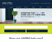 Tablet Screenshot of ampmni.com